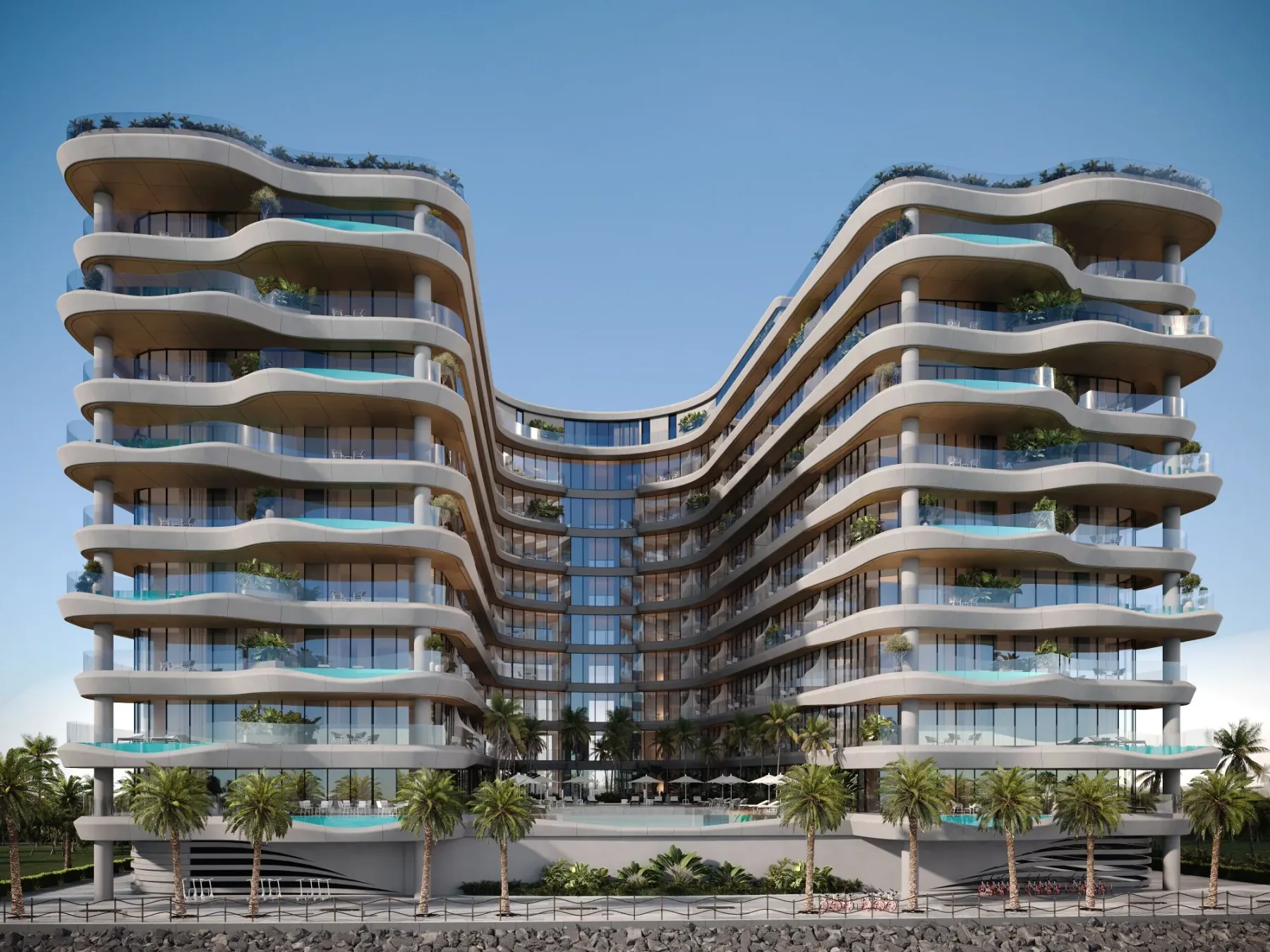 Gianfranco Ferré Residences — boutique residence on Al Marjan Island next to Wynn casino